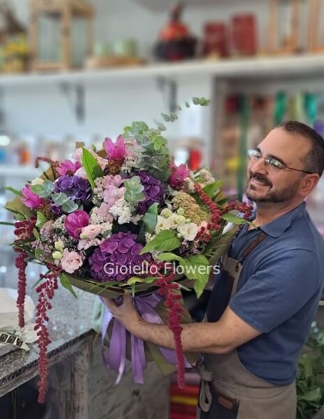 Scrivi l'importo concordato con il fiorista.