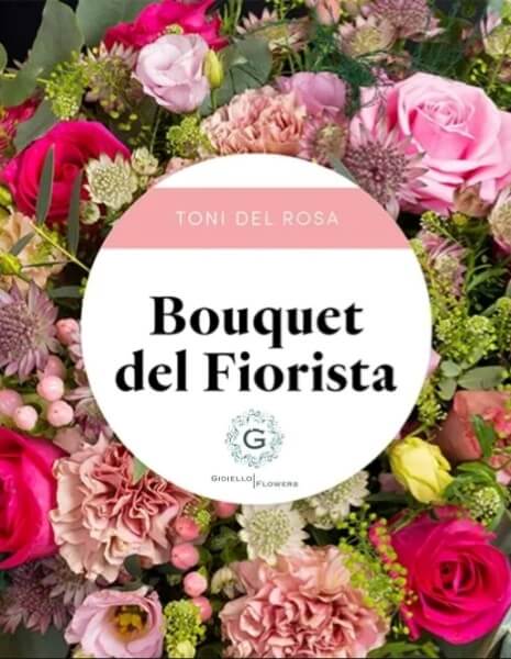 Bouquet del fiorista toni del rosa