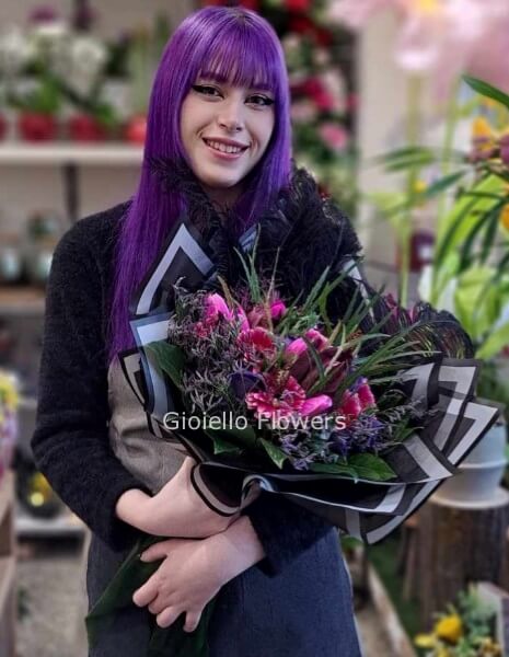 Bouquet artistico AMBRA