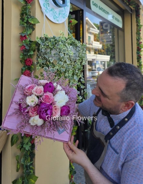 Bouquet su struttura 
