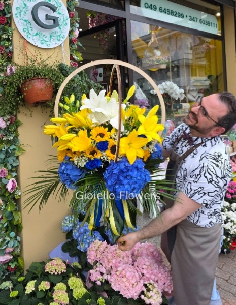 Bouquet con struttura Orizzonte reale